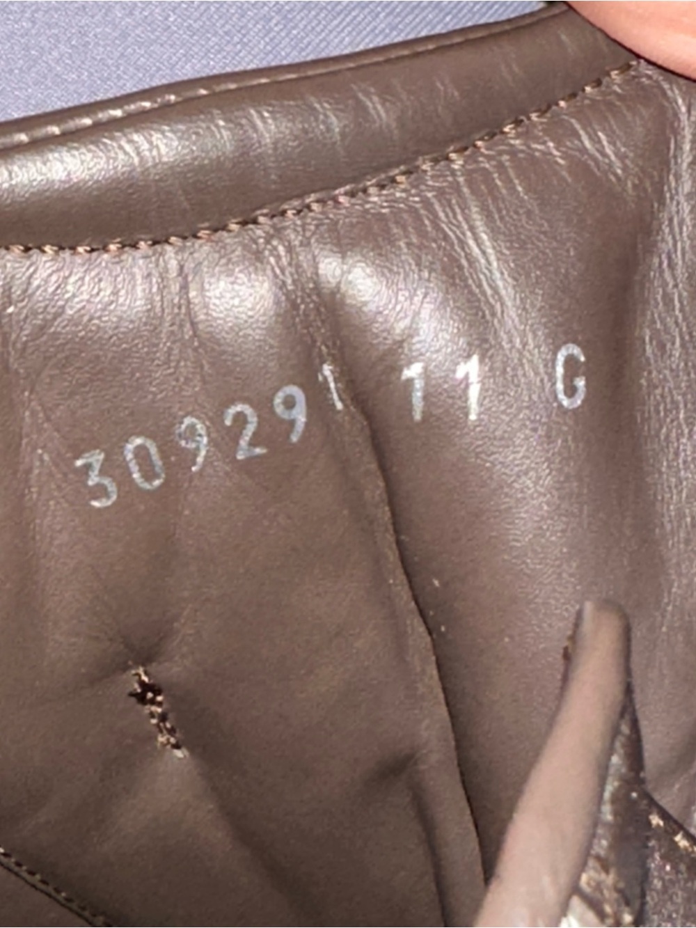 Gucci Brown and Beige Monogram Sneakers - Picture 11 of 15